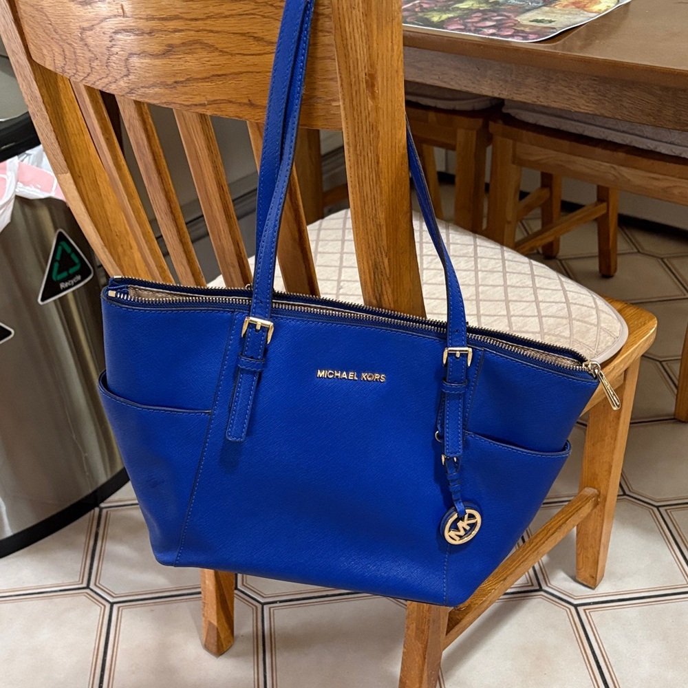 Michael Kors Royal Blue Shoulder Bag